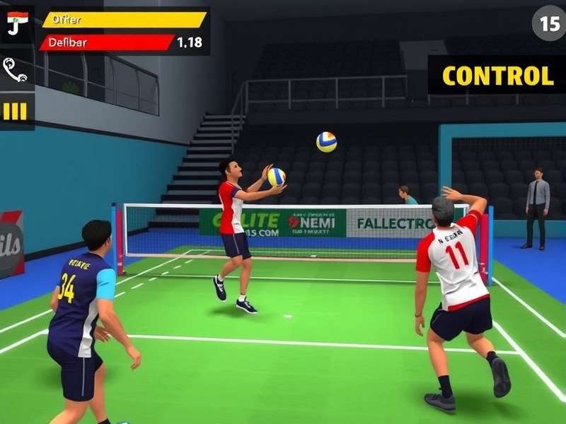 Elite Volley Force control layout and interface